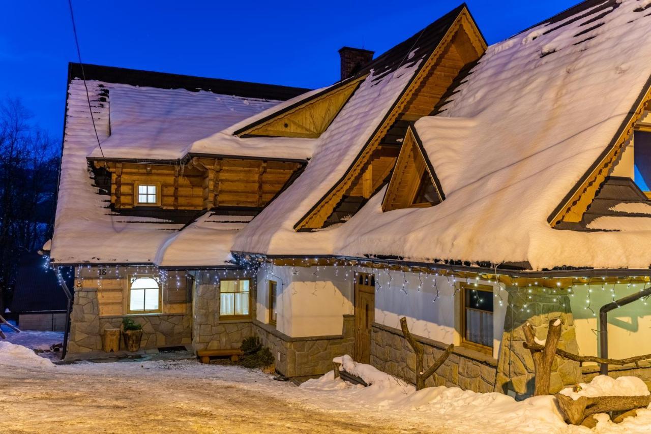 Apartamenty Willa Olsza Wood House & Mountain View & Sauna Закопане Экстерьер фото